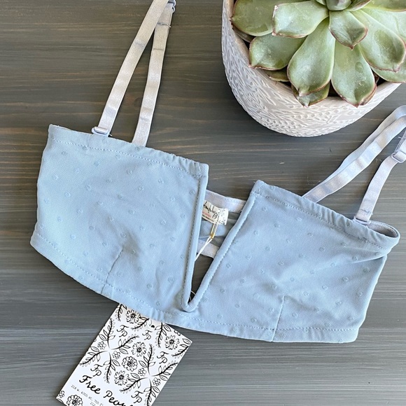 Free People Sierra Bandeau Wireless Bra NWT XS - Picture 5 of 11